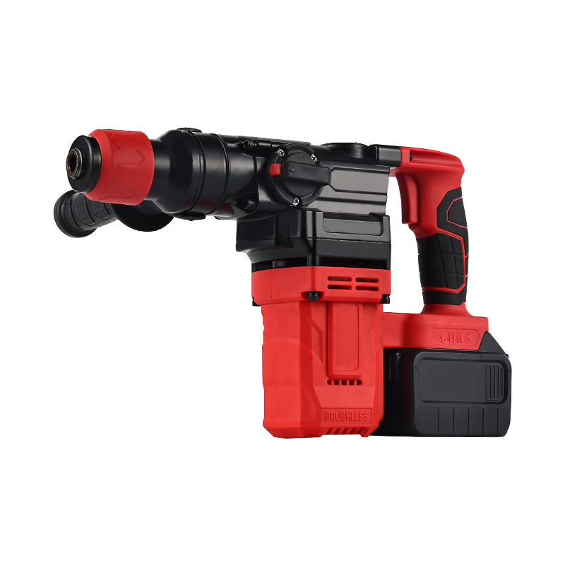 26 lithium electric hammers are equipped with brushless all-copper high-efficiency motors