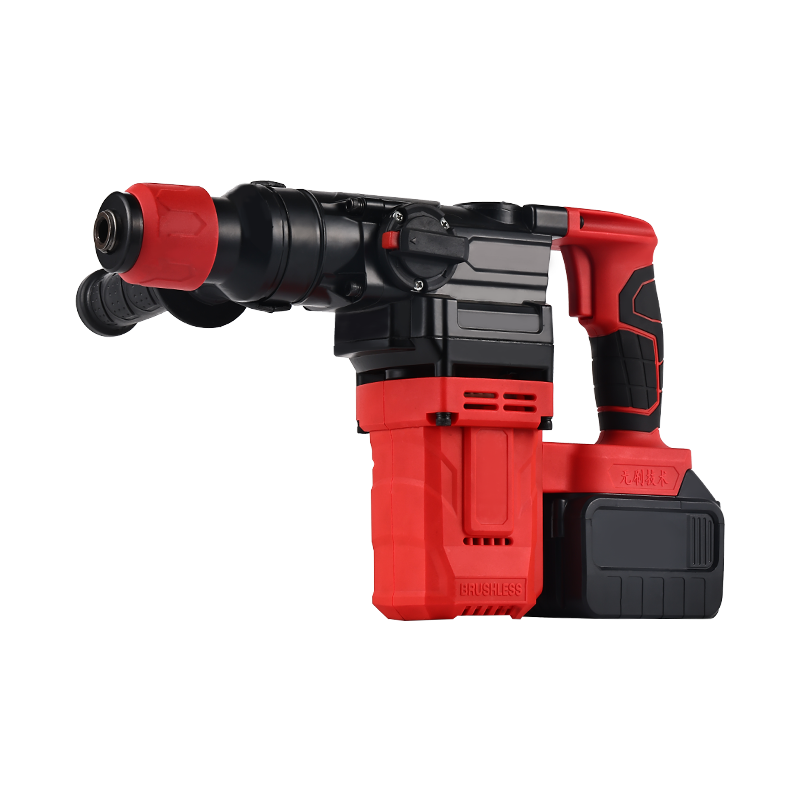 26 lithium electric hammers are equipped with brushless all-copper high-efficiency motors